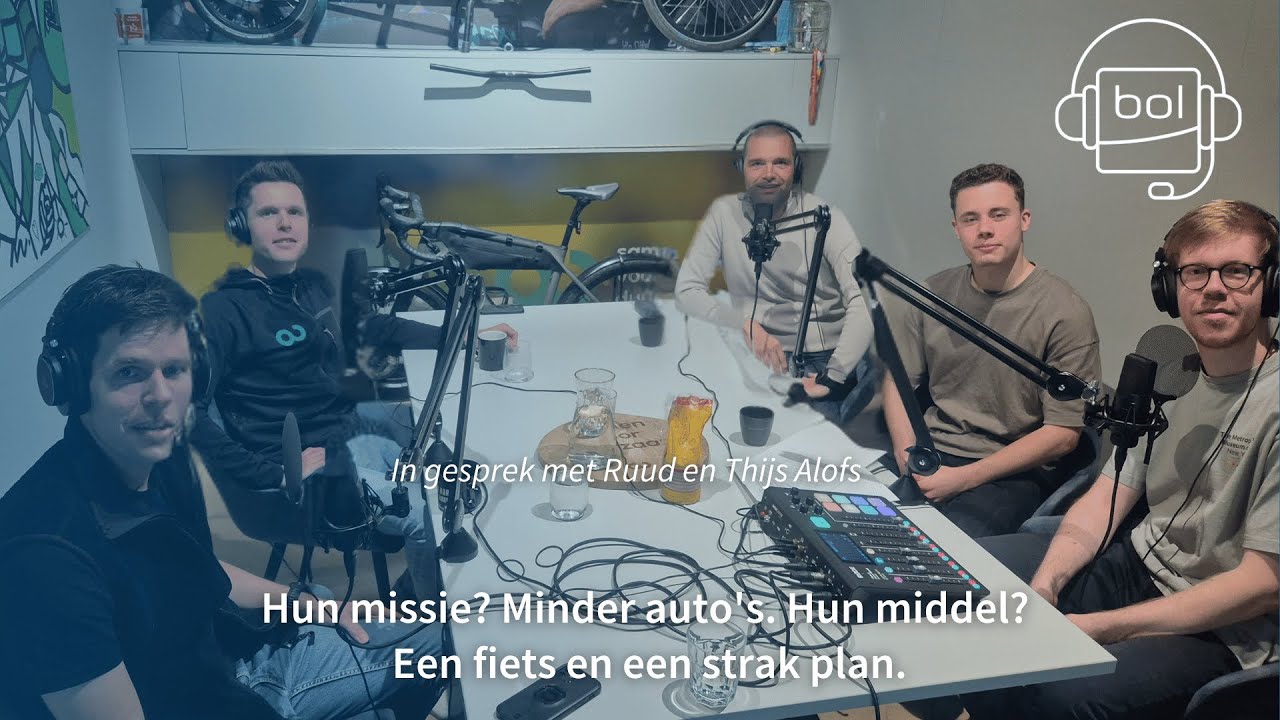 Hun missie? Minder auto’s. Hun middel? Een fiets en een strak plan!