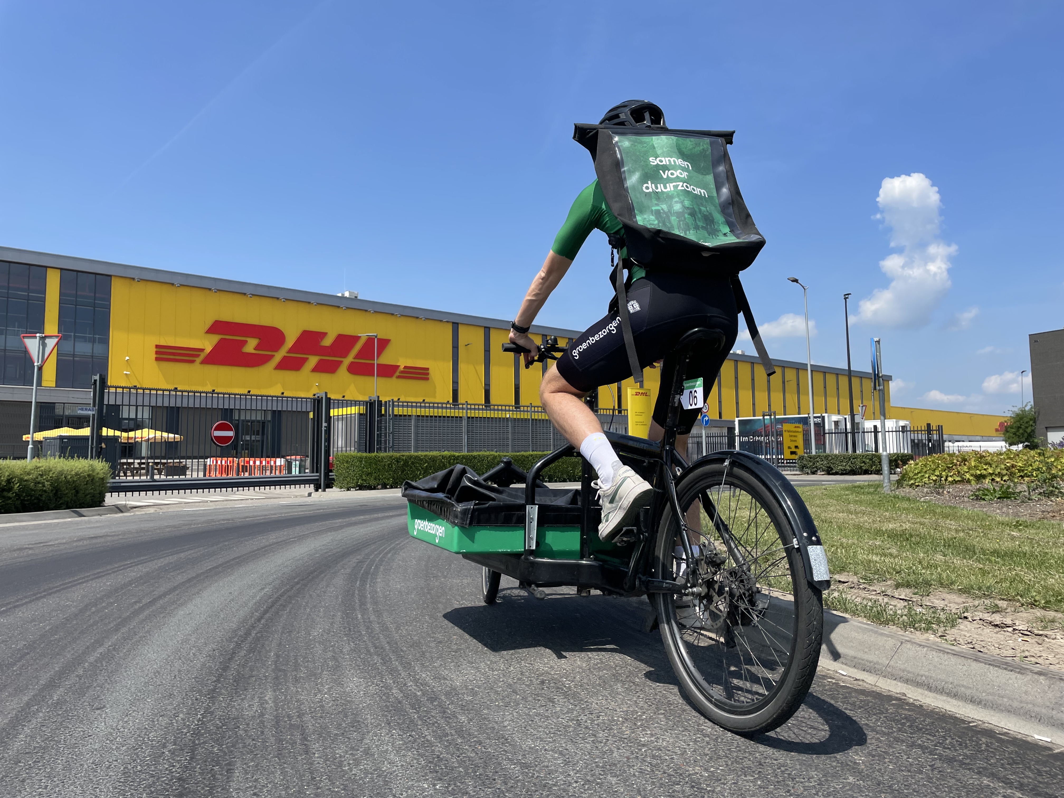 Duurzame bezorging op twee wielen