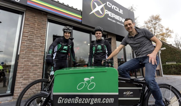 Ruud Alofs volgt zijn hart met start eigen fietskoeriersbedrijf