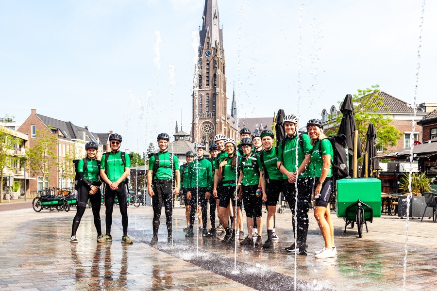 Het groene peloton